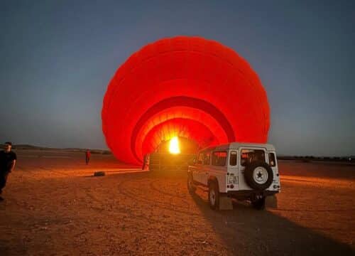 Hot Air Balloon Flight over Marrakech with Berber Breakfast